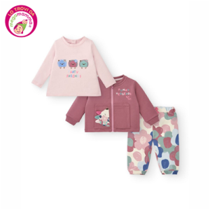 Set 3 pz Maglia e Tuta in Felpa Riccio Hedgehog Forest – Tuc Tuc