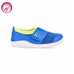 I Walk Dimension III Snorkel Blue + Sunny Lime – Bobux