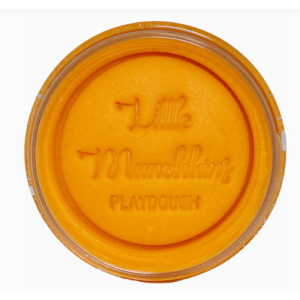 Pasta modellabile 130gr arancione al gusto banana Little Munchkins Playdough