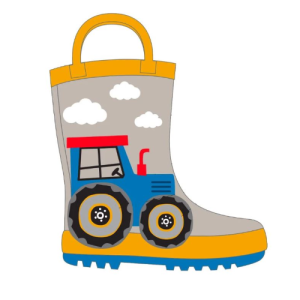 Stivaletti per la pioggia Trattori – numero 26 – Mr. Tiggle