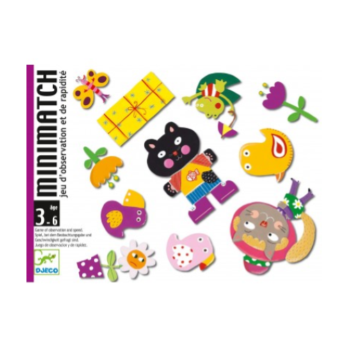 Carte da gioco – MINIMATCH Djeco - immagine 2