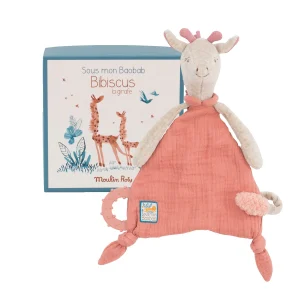 Doudou giraffa con scatola
