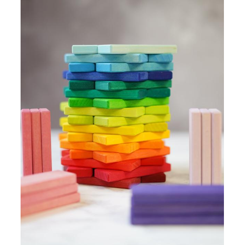 Listelli arcobaleno 60 pezzi Gluclskafer - immagine 3