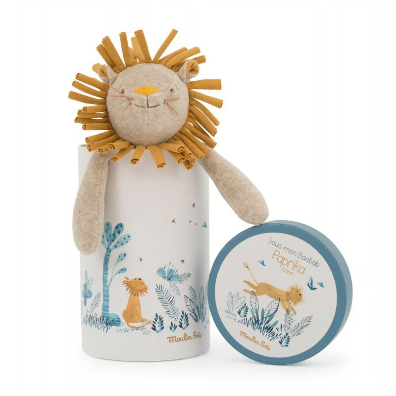 Peluche leone con scatola - immagine 5