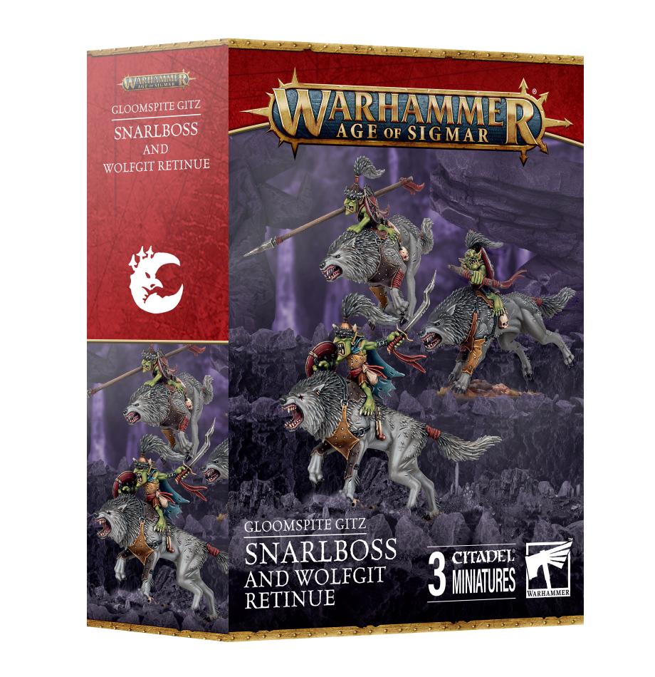 GLOOMSPITE GITZ – Snarlboss and Wolfgit Retinue - immagine 2