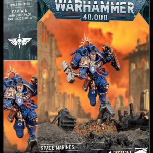 Captain With Jump Pack and Relic Shield