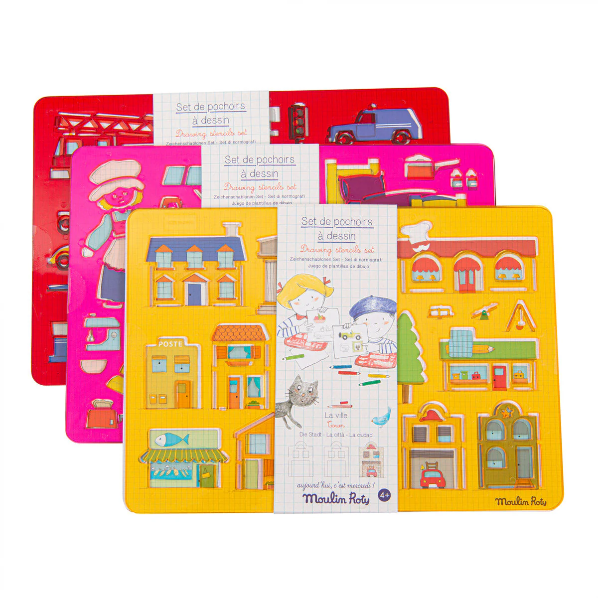 Set di stampini per disegnare I veicoli - immagine 4