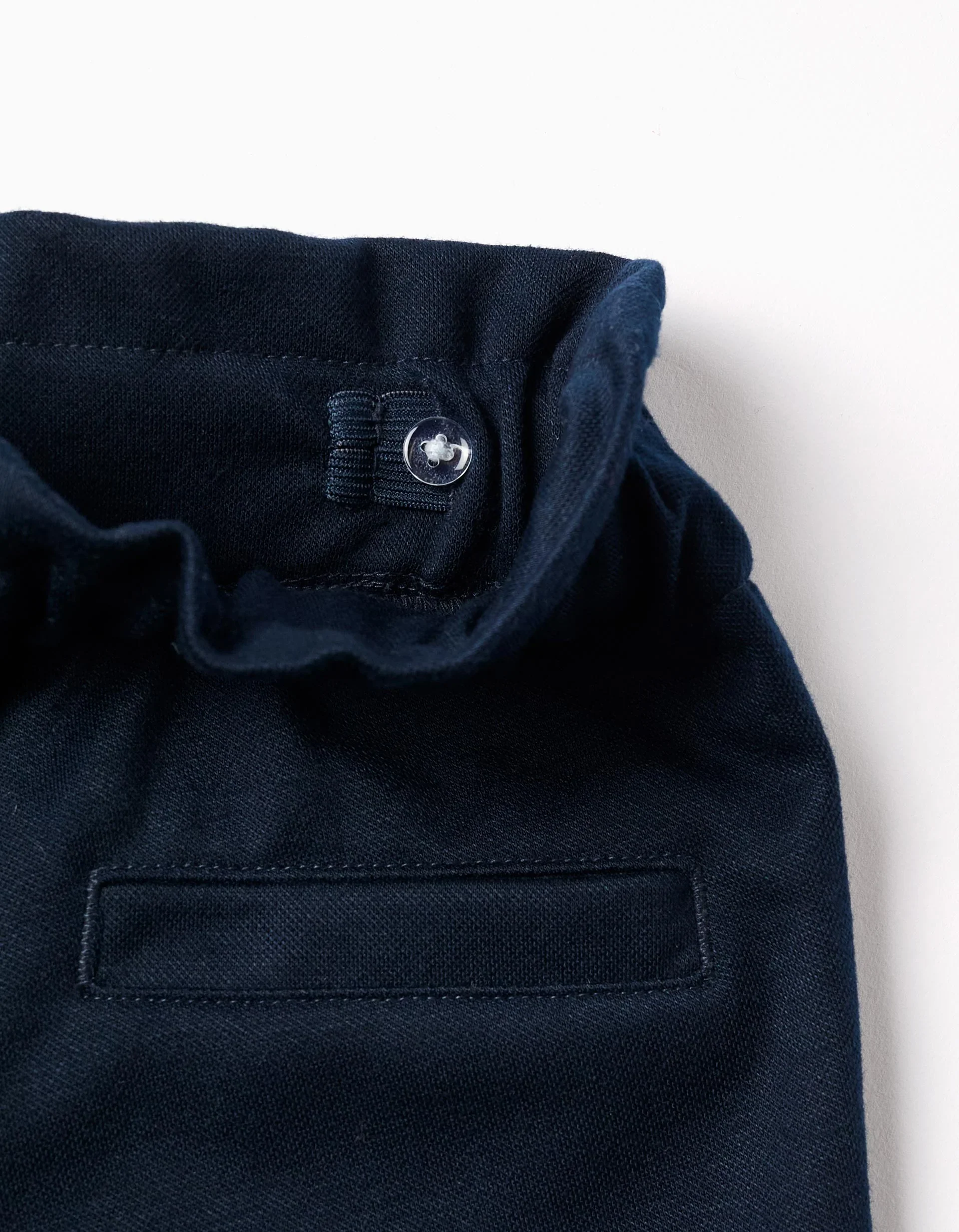 Pantaloni a gamba larga con cintura - immagine 4