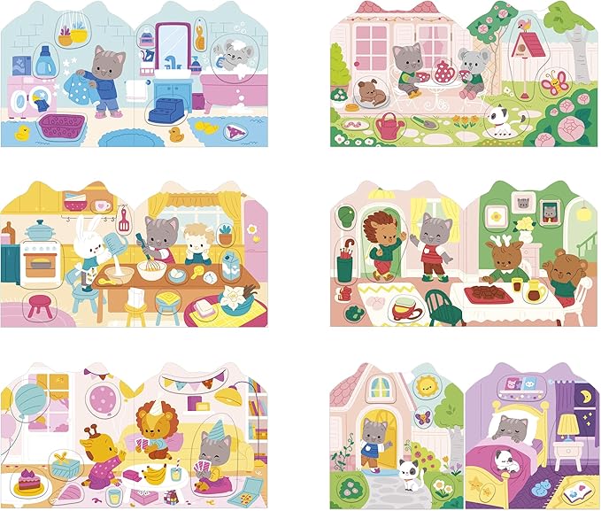 Stickers Book la Casa – Janod - immagine 5