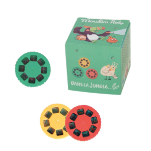 Dischetti di ricambio per torcia raccontastorie- nella giungla Moulin roty
