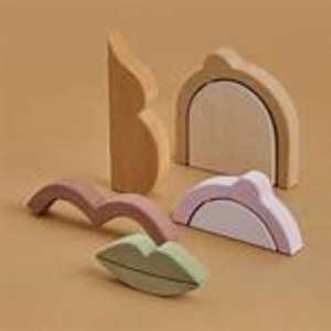 Women building blocks color Raduga grez