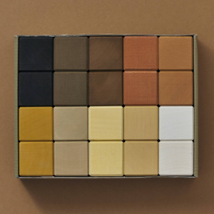 Skin tones Cubes set, 20 cubes Raduga grez