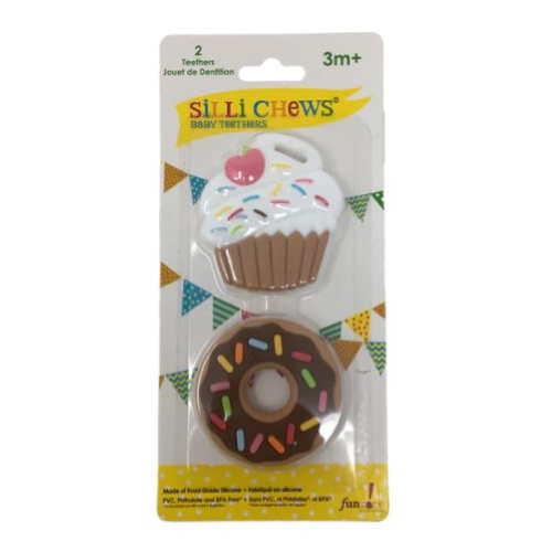 Massaggia gengive cupcake-donuts Sillichews - immagine 2