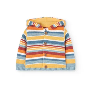 Giacchetta tricot a righe