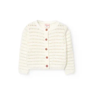 Giacchetta tricot traforata