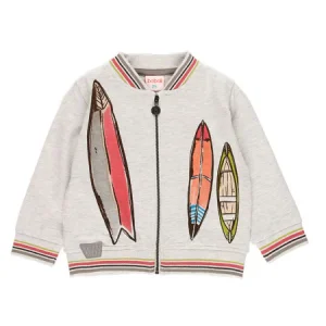 Giacca felpata flame