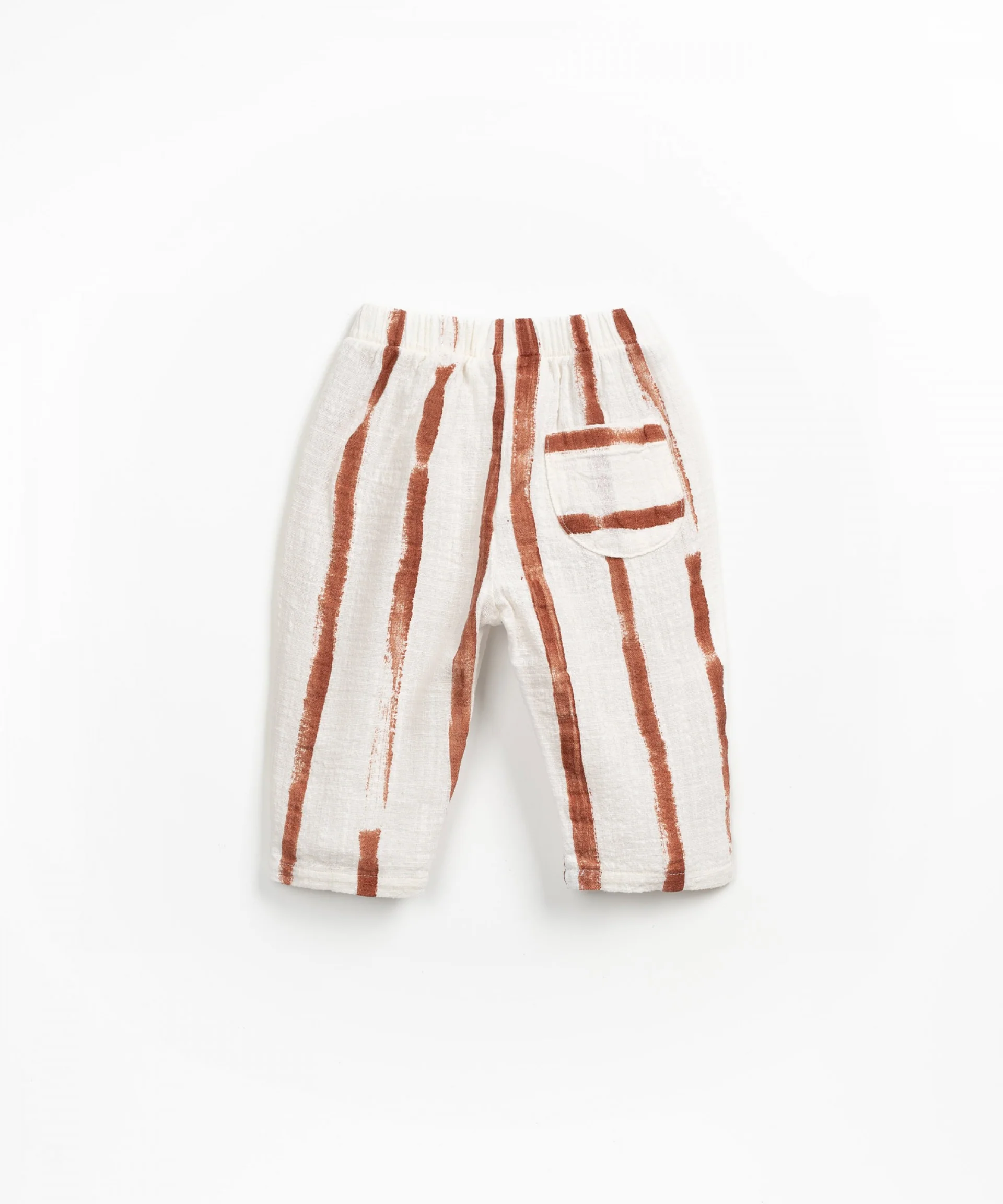 Pantalone con stampa a righe - immagine 3