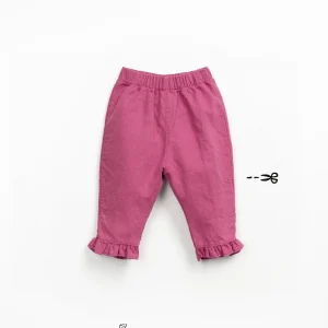 Pantalone con volant