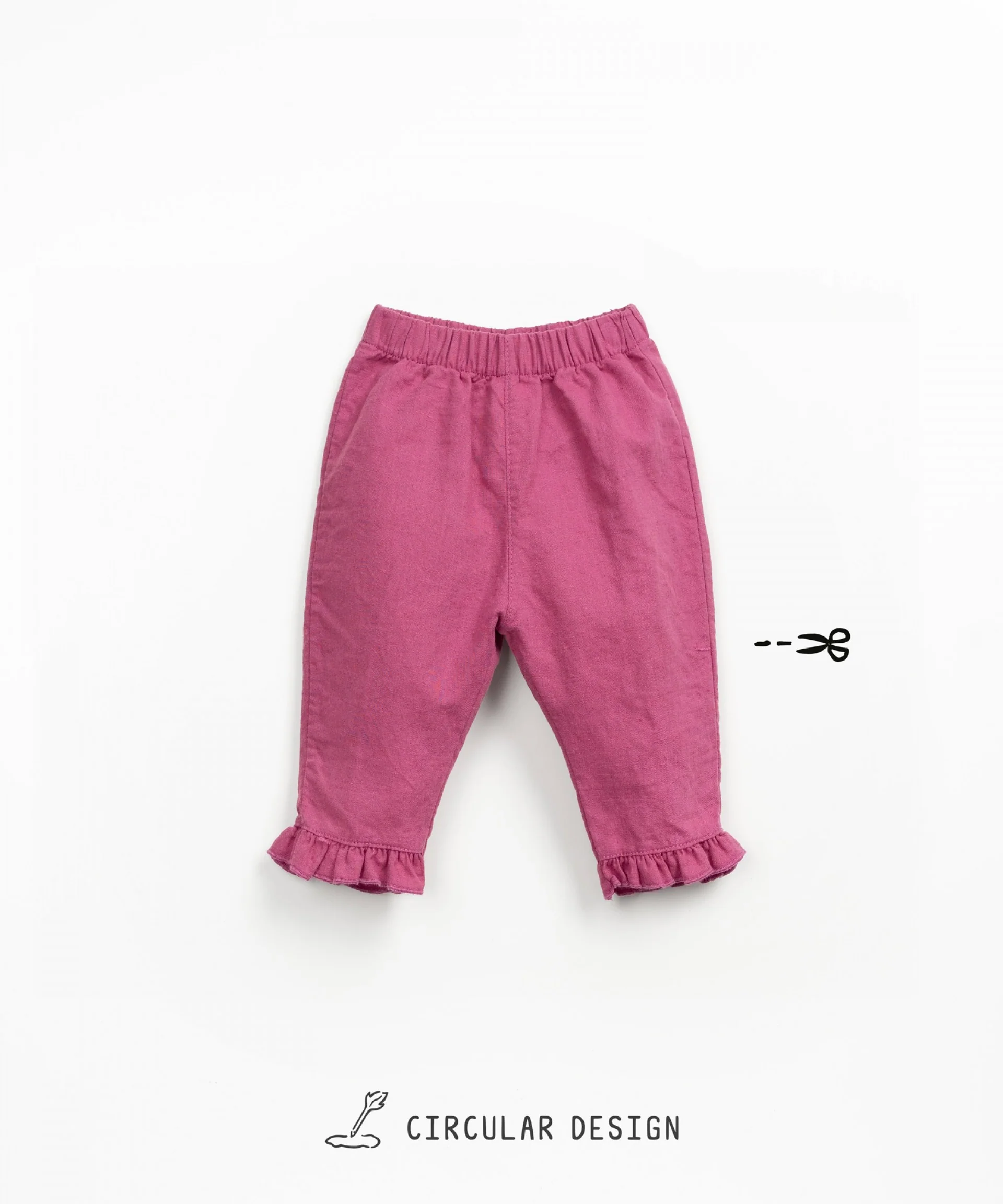 Pantalone con volant - immagine 2