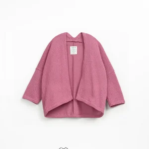 Cardigan aperto in maglia