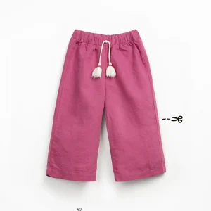 Pantalone largo con cordoncino