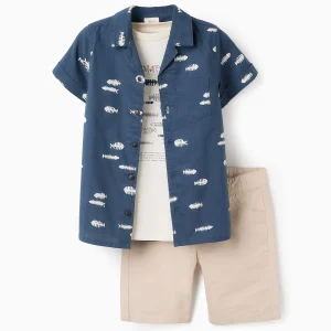 Set 3 pezzi con camicia