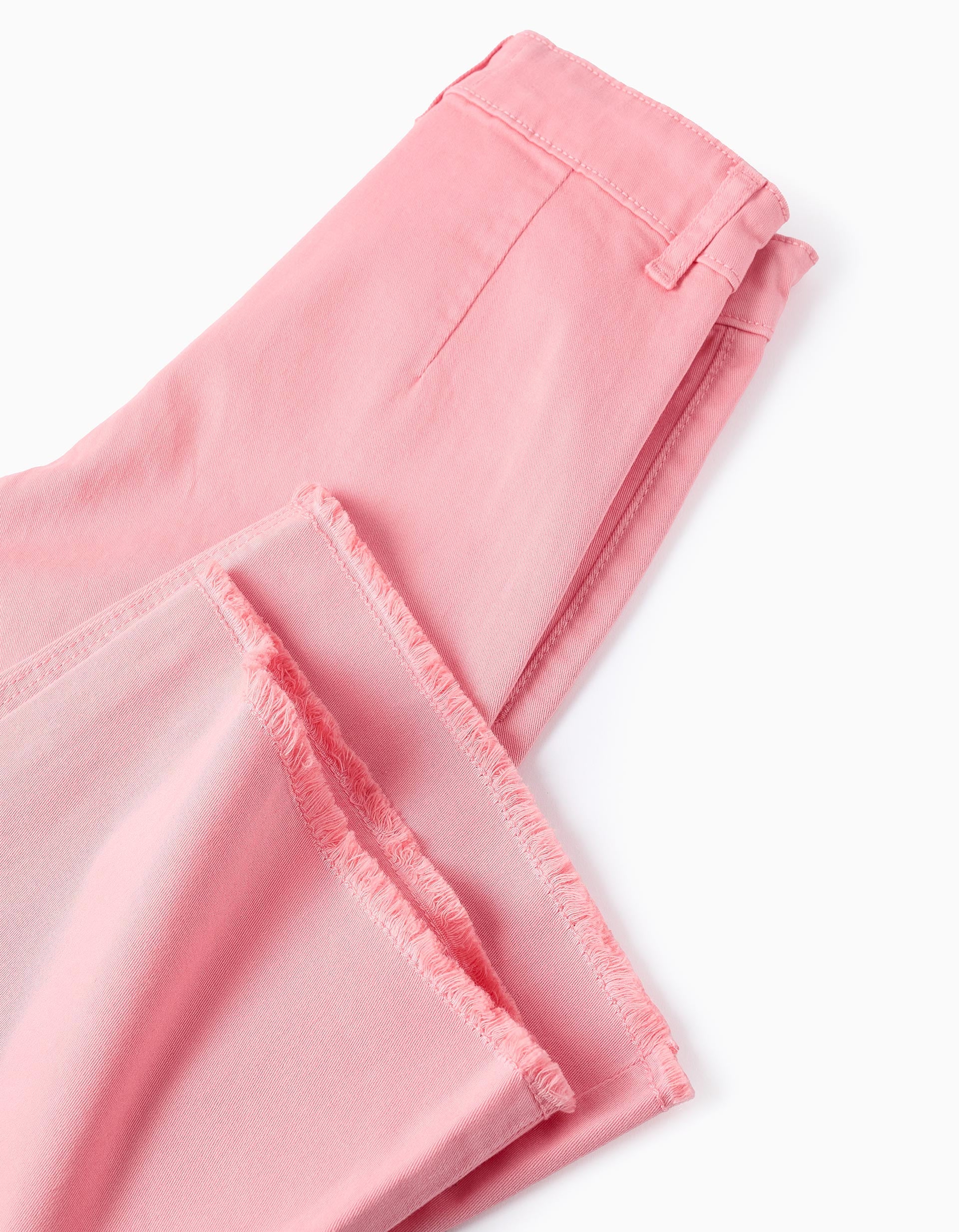 Pantalone con orlo sfrangiato - immagine 5