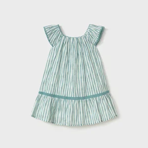 Vestito bretelline a righe