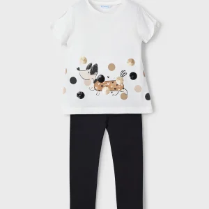 Completo leggings e maglietta