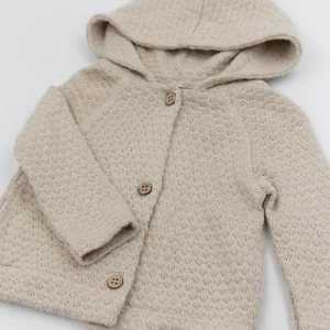 Cardigan con cappuccio