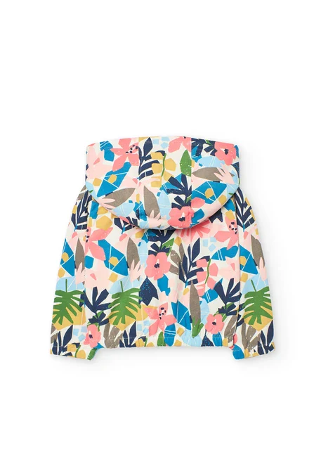 Felpa stampa floreale - immagine 3