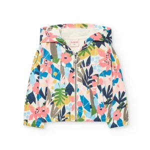 Felpa stampa floreale