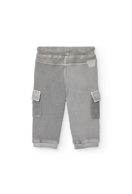 Pantaloni felpati cargo - immagine 3