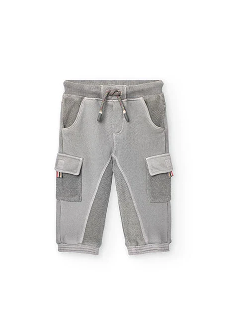 Pantaloni felpati cargo