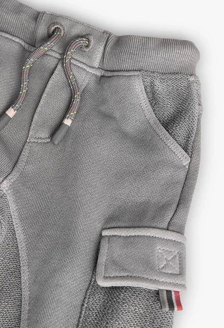 Pantaloni felpati cargo - immagine 4