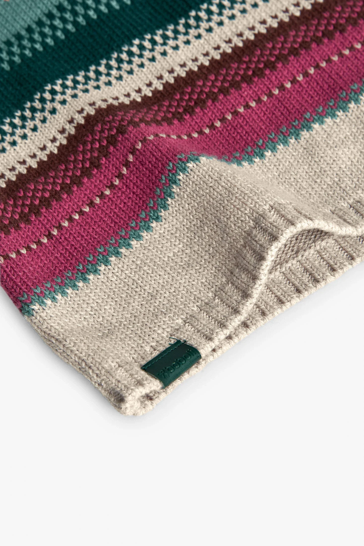 Vestito in maglia a righe - immagine 5