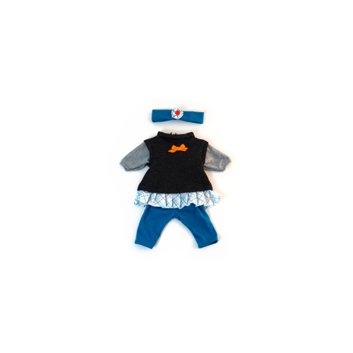 Completo con blusa e fascetta per bambole da 38 cm Miniland Educational - immagine 6