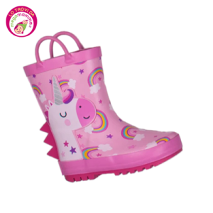 Stivali Pioggia Unicorno Rosa – Mr Tiggle
