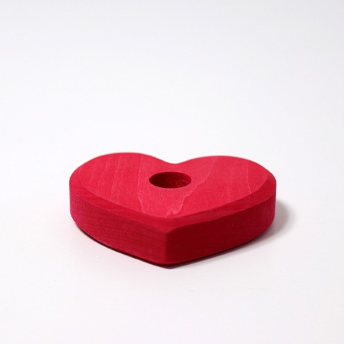 Porta candela e figure decorative cuore rosso Grimm’s - immagine 3