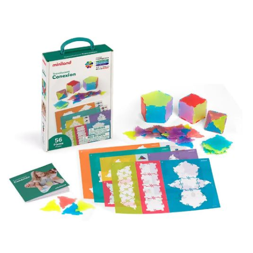 56 pz Translucidi Miniland Educational - immagine 2