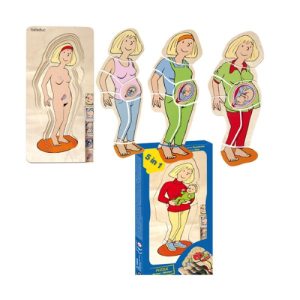 Puzzle a strati "Mamma" Beleduc