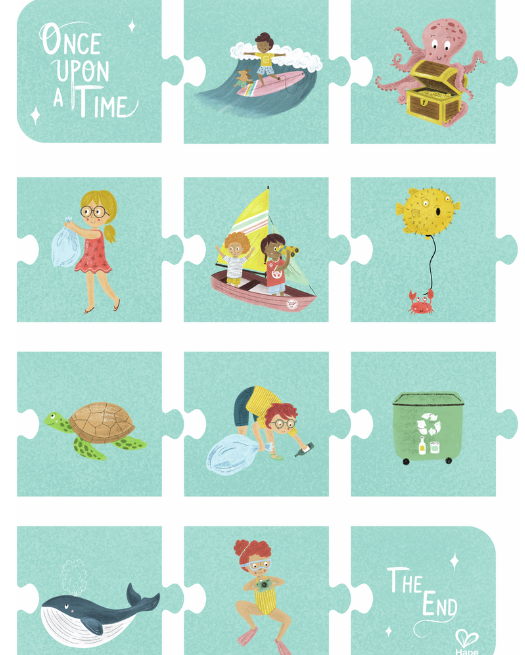 Ocean Friends Puzzle 5-9 anni – Hape - immagine 4