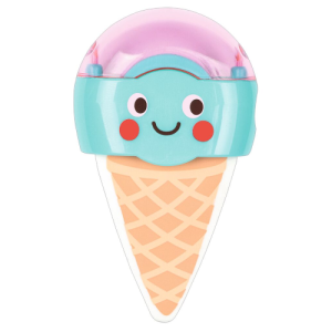 Temperino + gomma da cancellare – celeste Moses