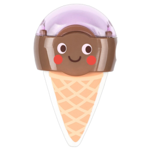 Temperino + gomma da cancellare – marrone Moses