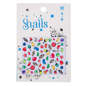 Adesivi per unghie Caramelle – Stickers Candy Blast Snails