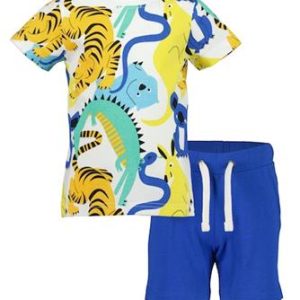 Set 2 Pz Maglia e Shorts Jungle – Blue Seven