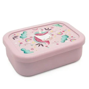 Porta merenda in silicone - Unicorno Sparkly