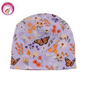Cappellino Beanie Flowers and Butterflies – Walkiddy