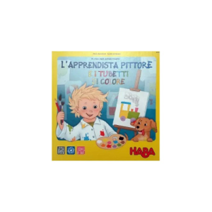 Apprendista pittore e i suoi tubetti di colori Haba