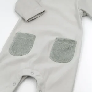 Tutina con tasche teddy